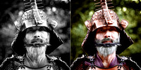 Photo Colorization - The Samurai