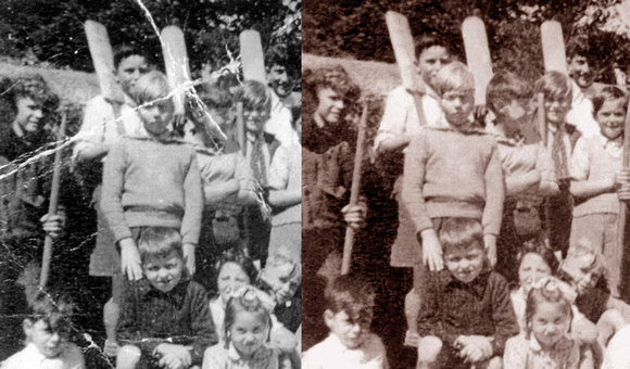 Photo Restoration - the end product is only as good as the source image