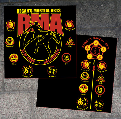 Regan's Martial Arts 2015 T-shirt Design